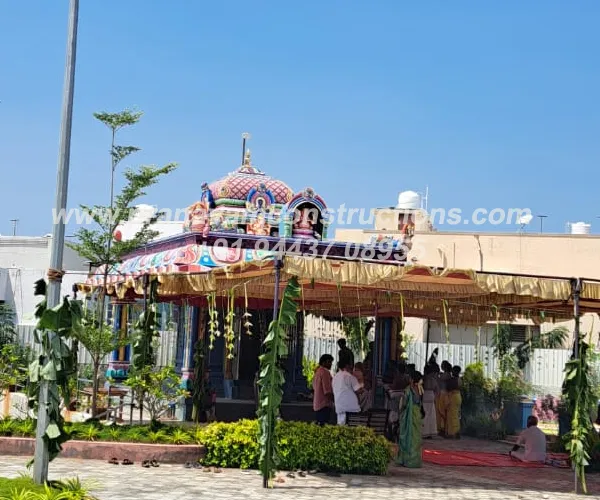 Temple construction project: madurai projects