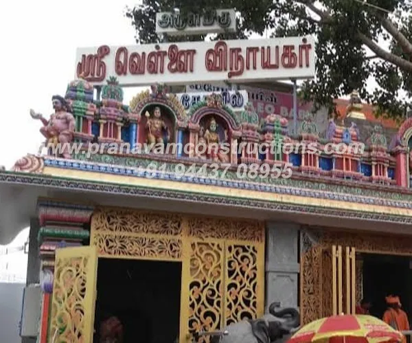 Temple construction project: Sri Vellai Vinayagar Temple