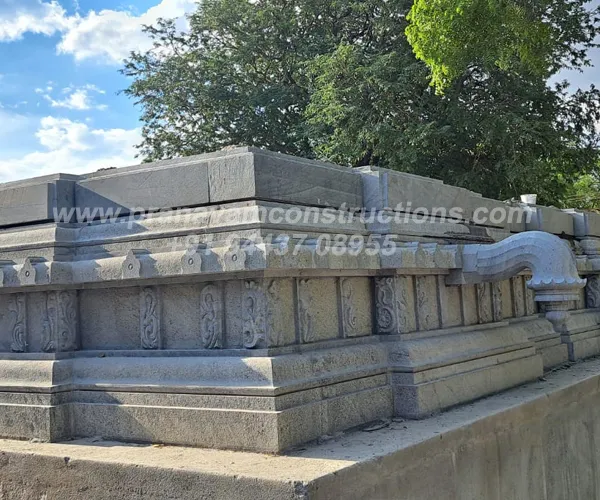 Temple construction project: Arulmigu Black Mariyamman
