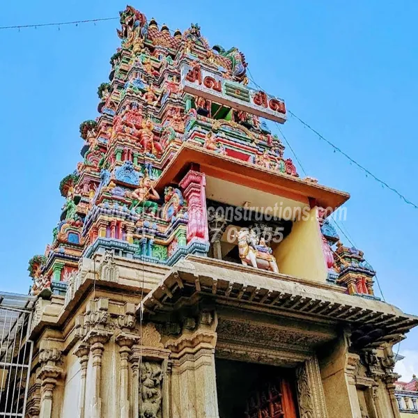 Traditional South Indian temple architecture and sculpture gallery